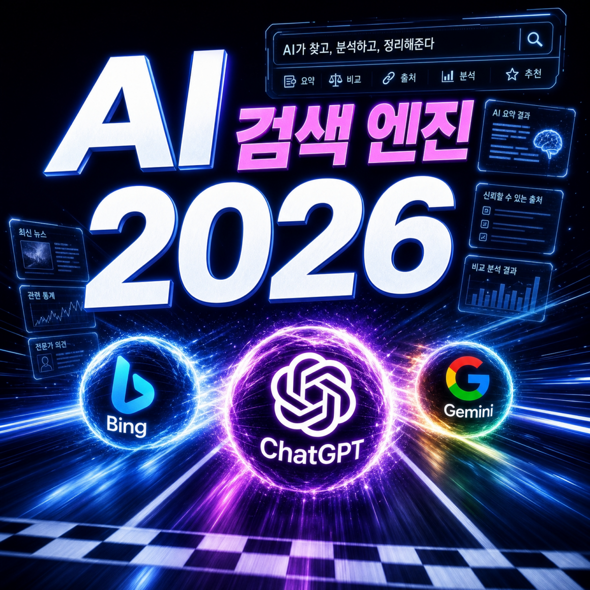 AI 검색 엔진 비교 2026 — Perplexity vs ChatGPT Search vs Google AI | AIRA