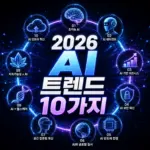 2026 AI 트렌드 총정리 — 지금 알아야 할 AI 10대 흐름