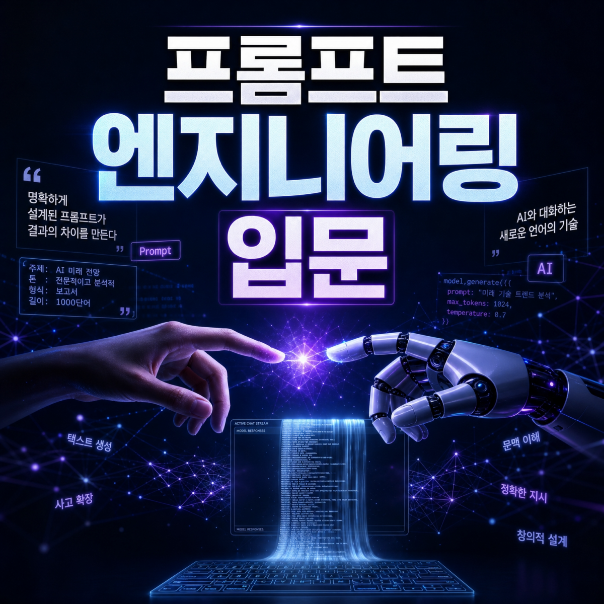 프롬프트 엔지니어링 입문 AI와 대화하는 기술 썸네일