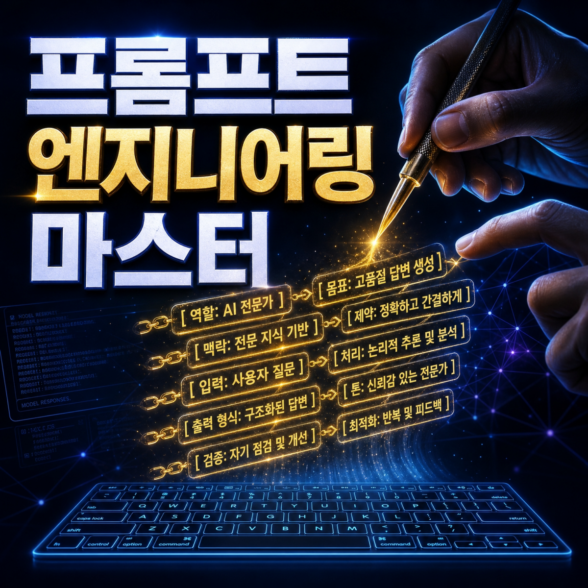프롬프트 엔지니어링 마스터 가이드 AI 답변 품질 3배 썸네일